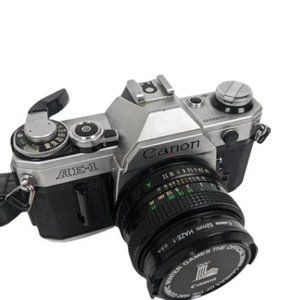 Canon AE-1 w/ Accessories